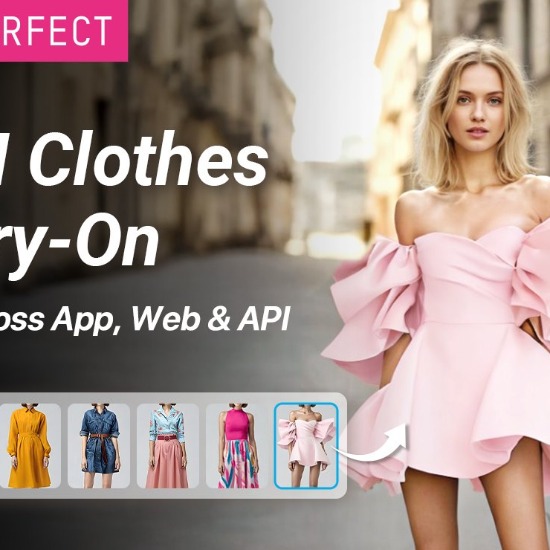 new AI clothes virtual try-on