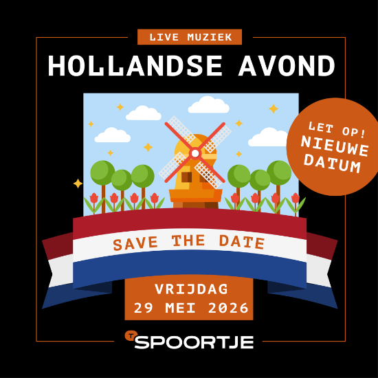 LET OP! NIEUWE DATUM! - 🌷🇳🇱 HOLLANDSE AVOND 2026 🇳🇱🌷
