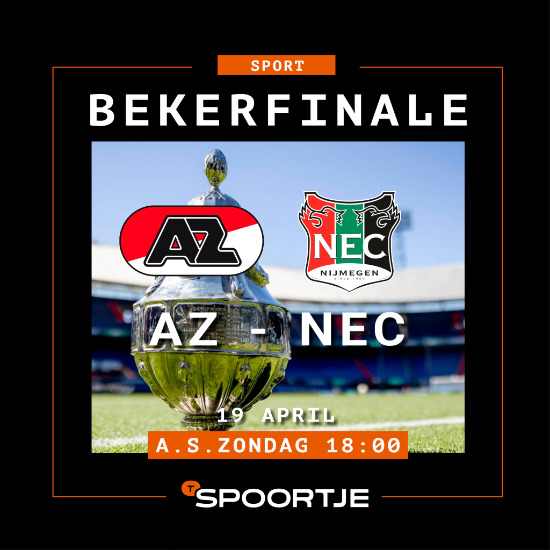 ⚽🏆 Bekerfinale live bij ’t Spoortje! 🍻
