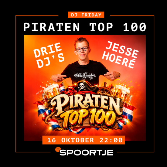 PIRATEN TOP 100 – DJ NIGHT! 