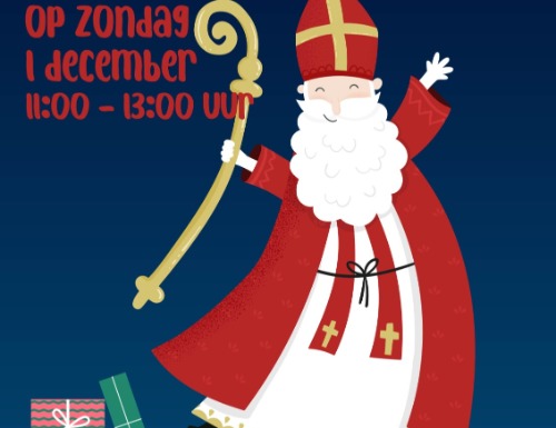 Sinterklaas komt naar De Laares