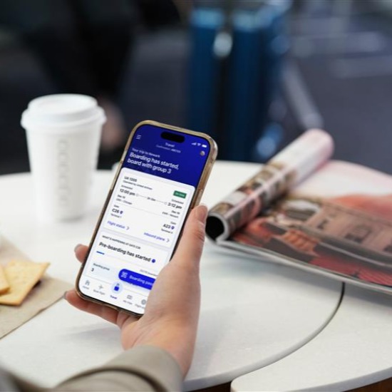 United’s app is making airport progress easier to see